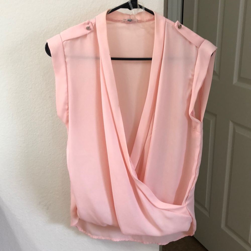 Pink blouse